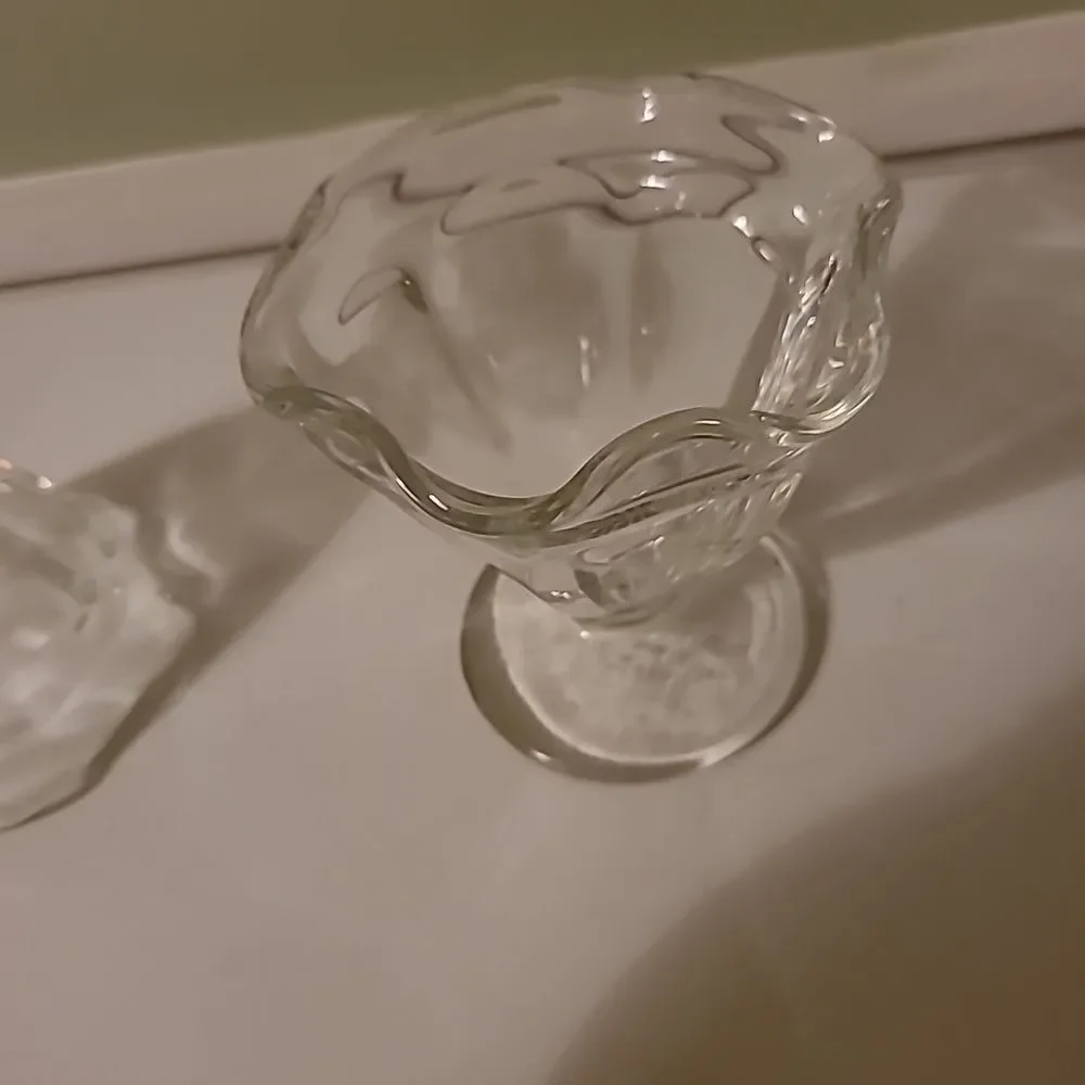 Pair of Vintage Sundae Dishes